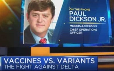 Paul Dickson Jr. on CNBC discussing 10X increase in demand for COVID-19 doses